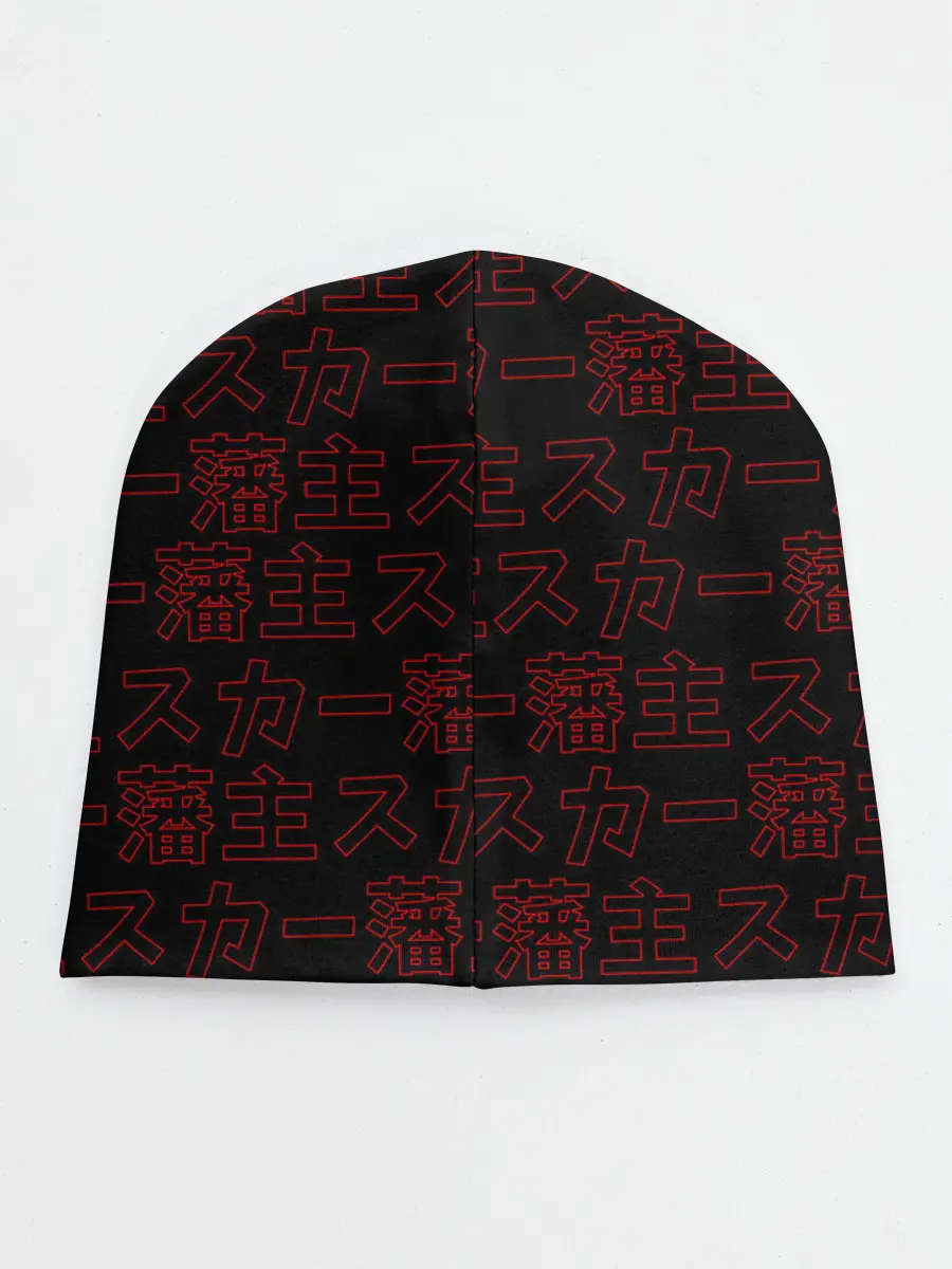 Детская шапка / SCARLXRD RED PATTERN JAPAN STYLE