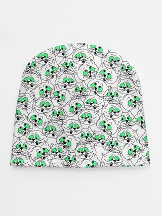 Детская шапка / Веселые кошачьи глазки