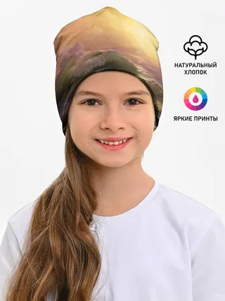 Детская шапка / Шторм в море девятый вал