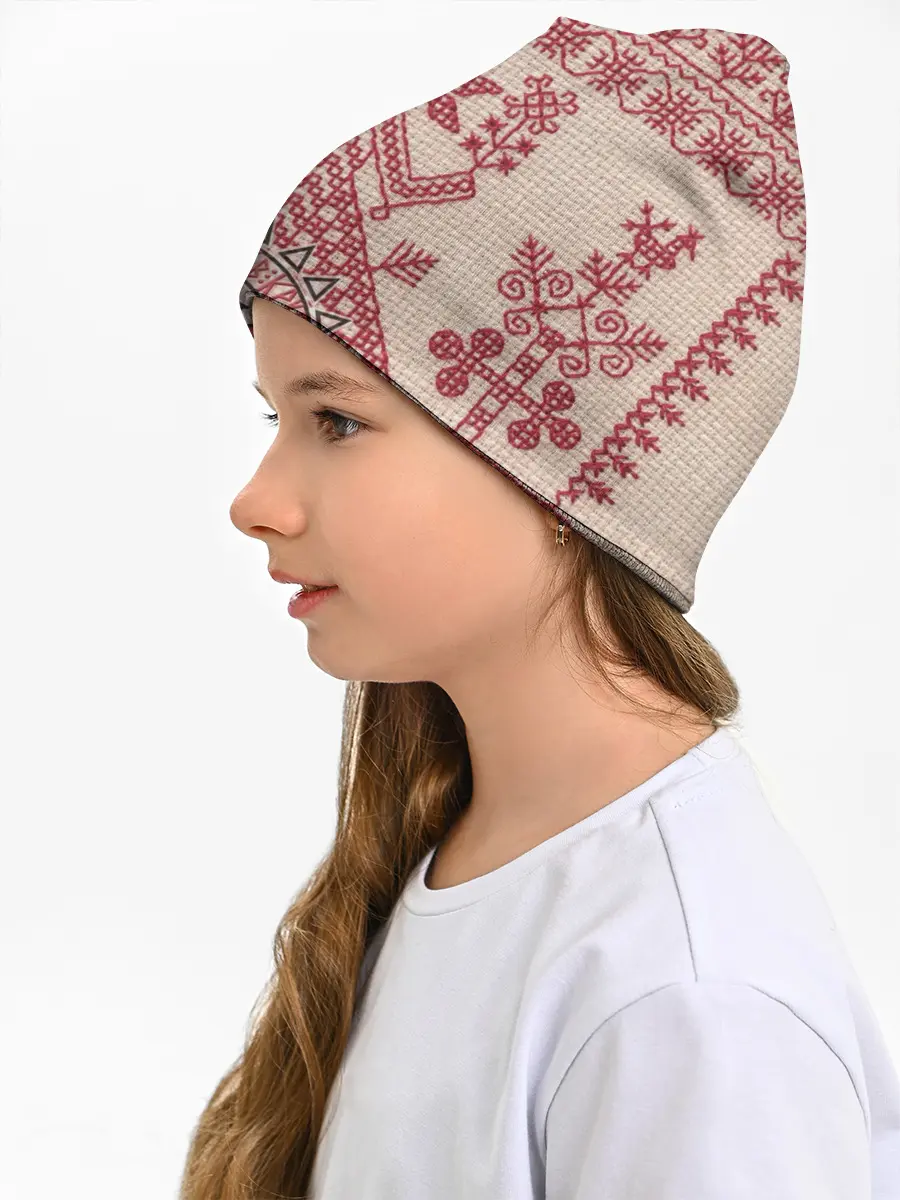 Детская шапка / Славянская вышивка | Узоры Руси