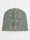 Детская шапка / детский принт с динозаврами и звездами