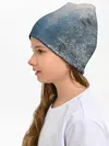 Детская шапка / Зимний пейзаж картина маслом