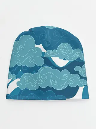 Детская шапка / Облака Греции