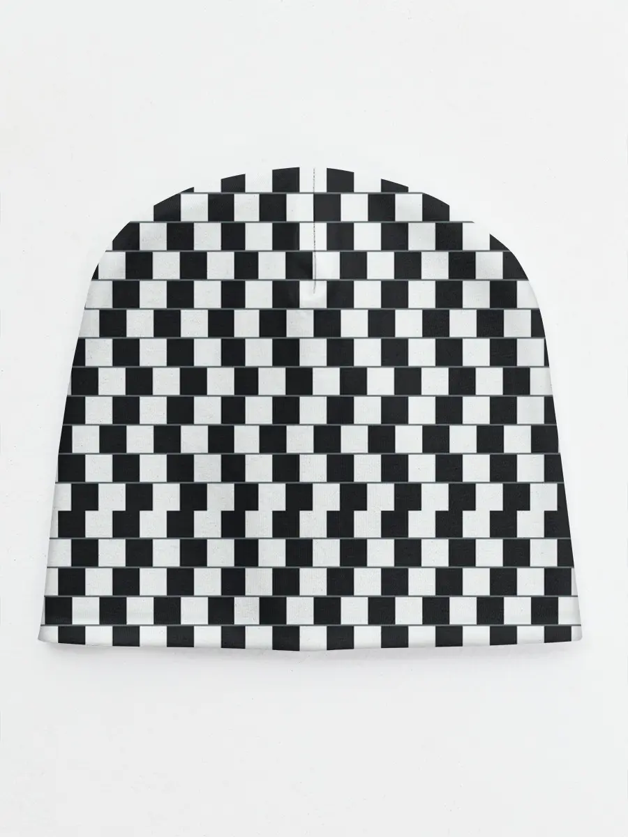 Детская шапка / Шахматная Иллюзия Искажения