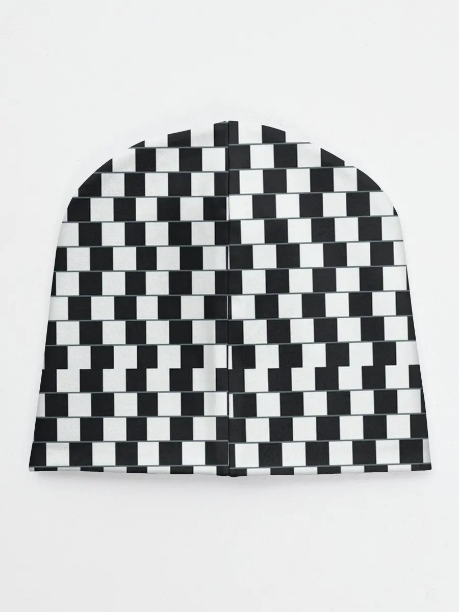 Детская шапка / Шахматная Иллюзия Искажения