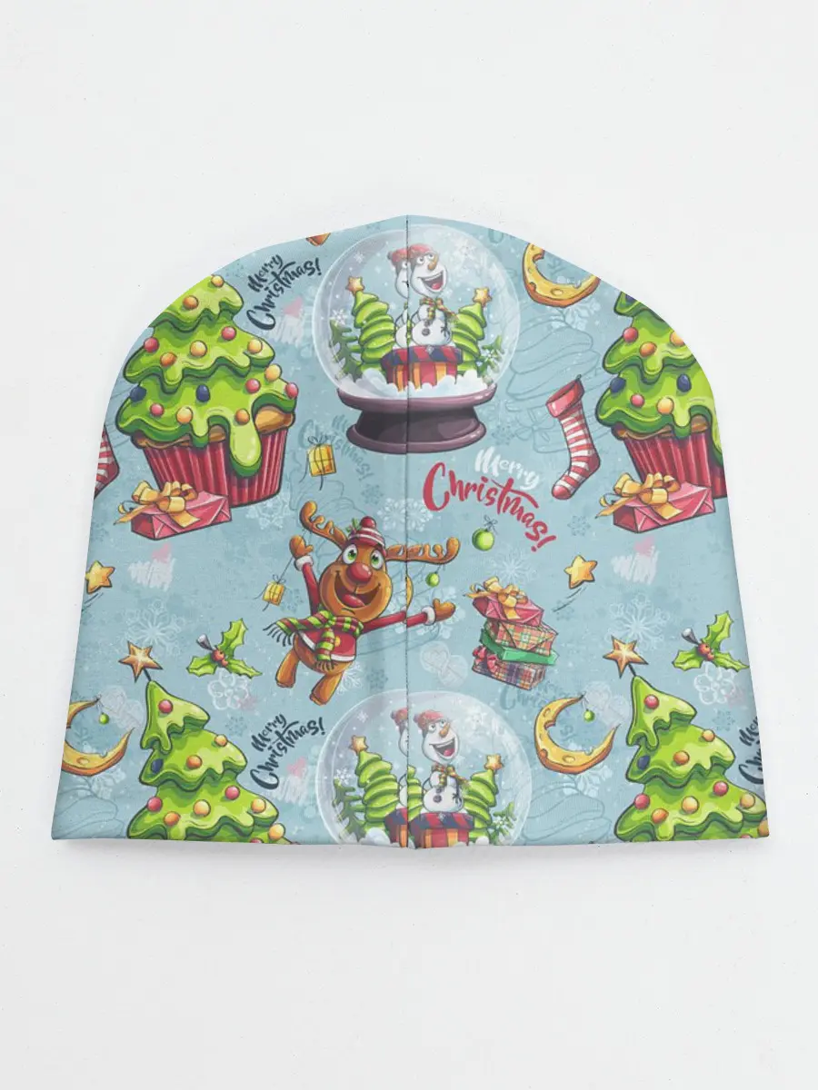 Детская шапка / Merry Christmas Pattern
