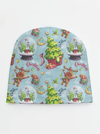 Детская шапка / Merry Christmas Pattern