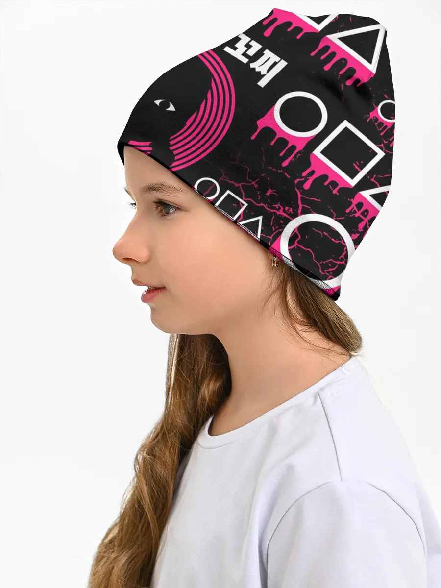 Детская шапка / ИГРА В КАЛЬМАРА / КУКЛА