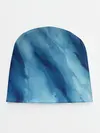 Детская шапка / Голубой мрамор
