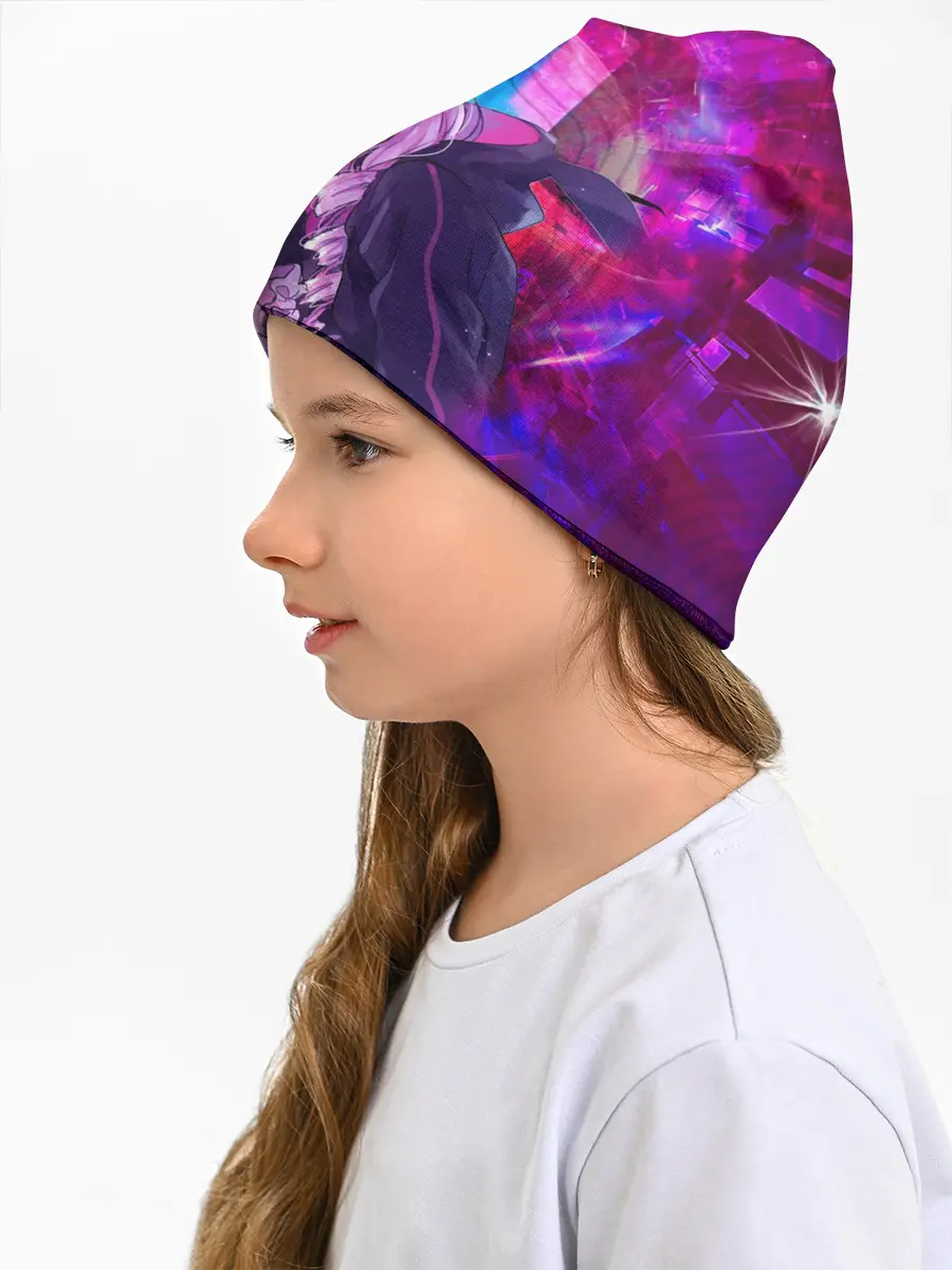 Детская шапка / Zero Two в неоновом городе