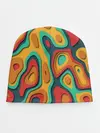 Детская шапка / 3D узор Color