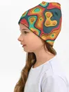 Детская шапка / 3D узор Color