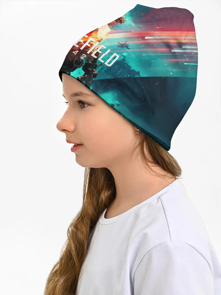 Детская шапка / Battlefield 2042 игровой арт