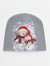 Детская шапка / Два снеговика