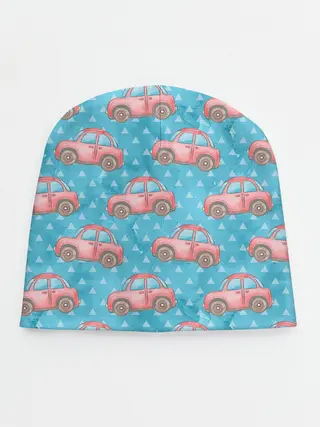 Детская шапка / Машинки детский рисунок