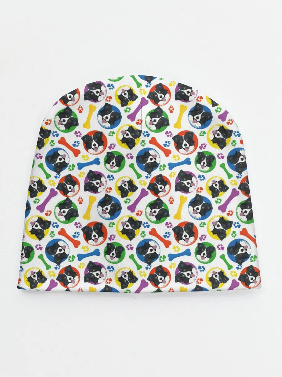 Детская шапка / Бордер-Колли