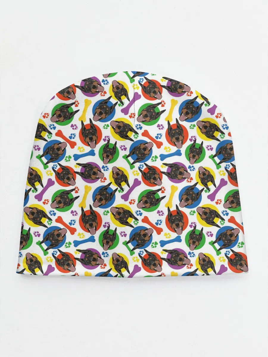 Детская шапка / Доберман