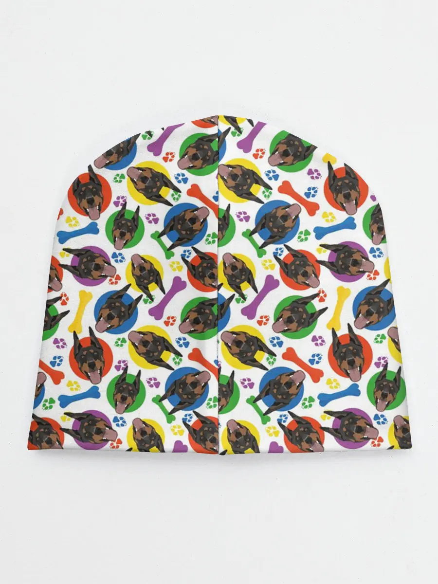 Детская шапка / Доберман