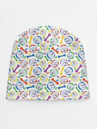 Детская шапка / Мальтийская Болонка