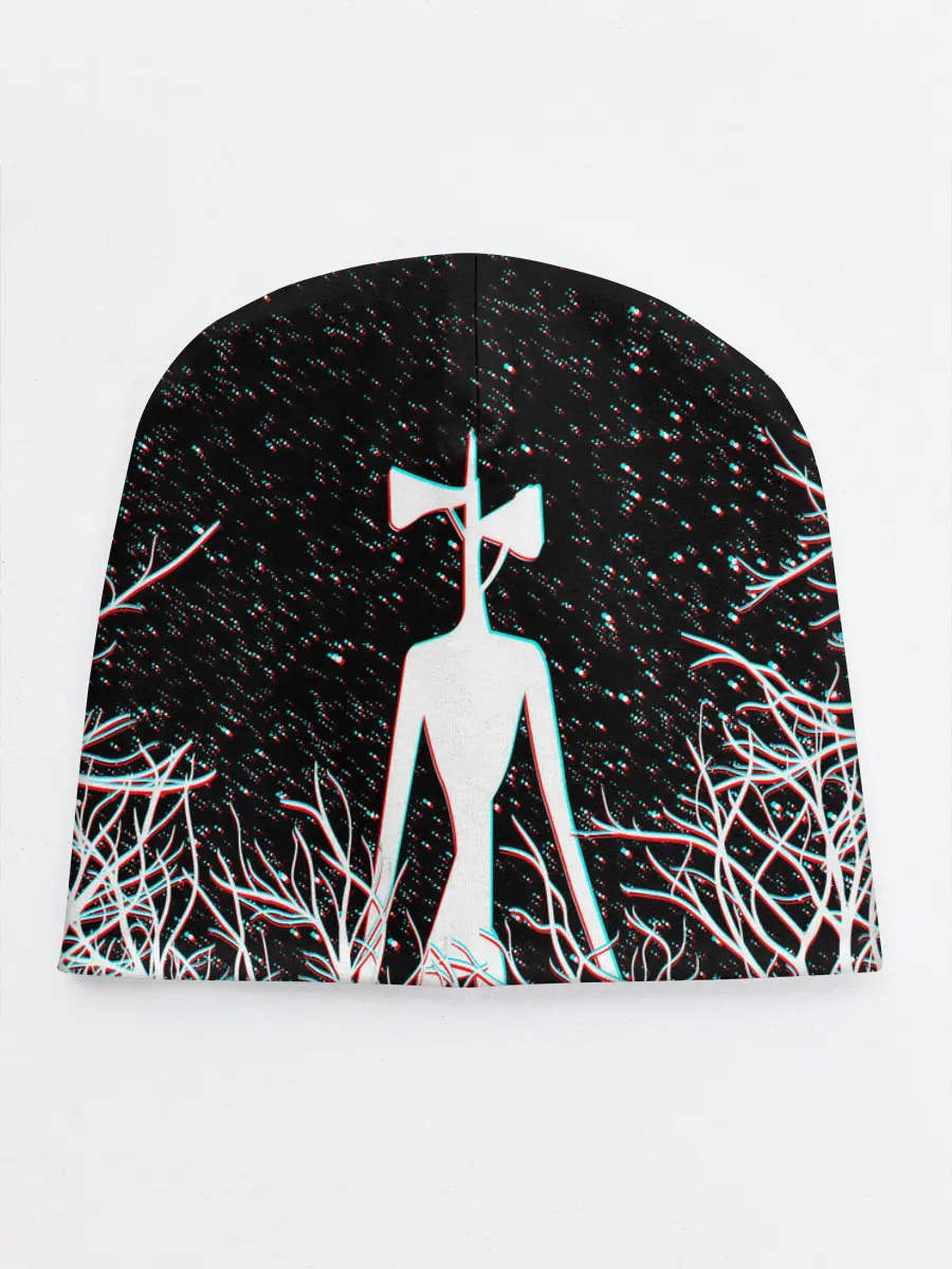 Детская шапка / СИРЕНОГОЛОВЫЙ ГЛИТЧ ЛЕС, КОСМОС