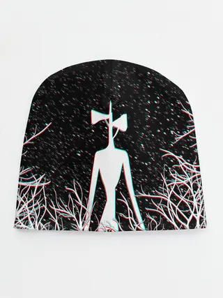Детская шапка / СИРЕНОГОЛОВЫЙ ГЛИТЧ ЛЕС, КОСМОС