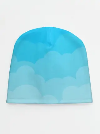 Детская шапка / Голубые облака