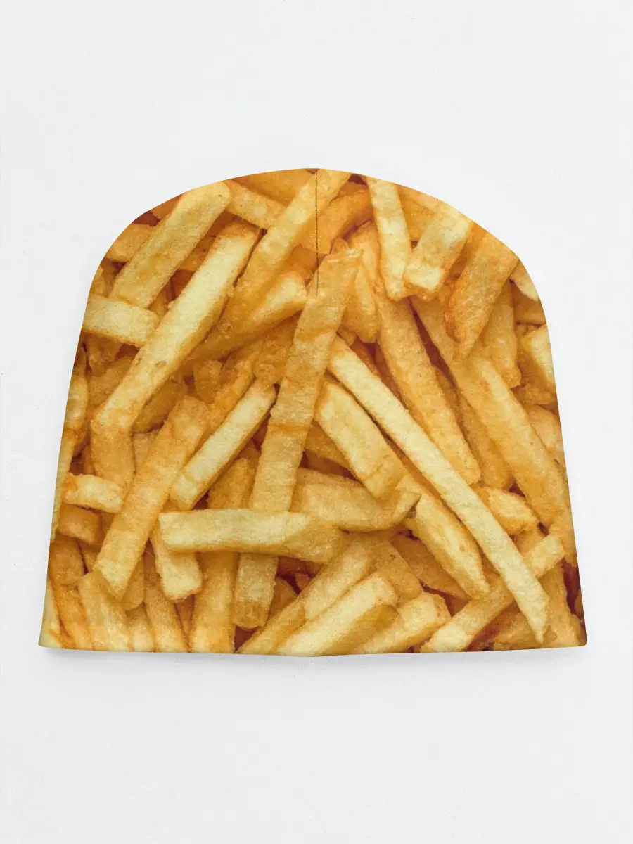 Детская шапка / Картошка фри/Фастфуд