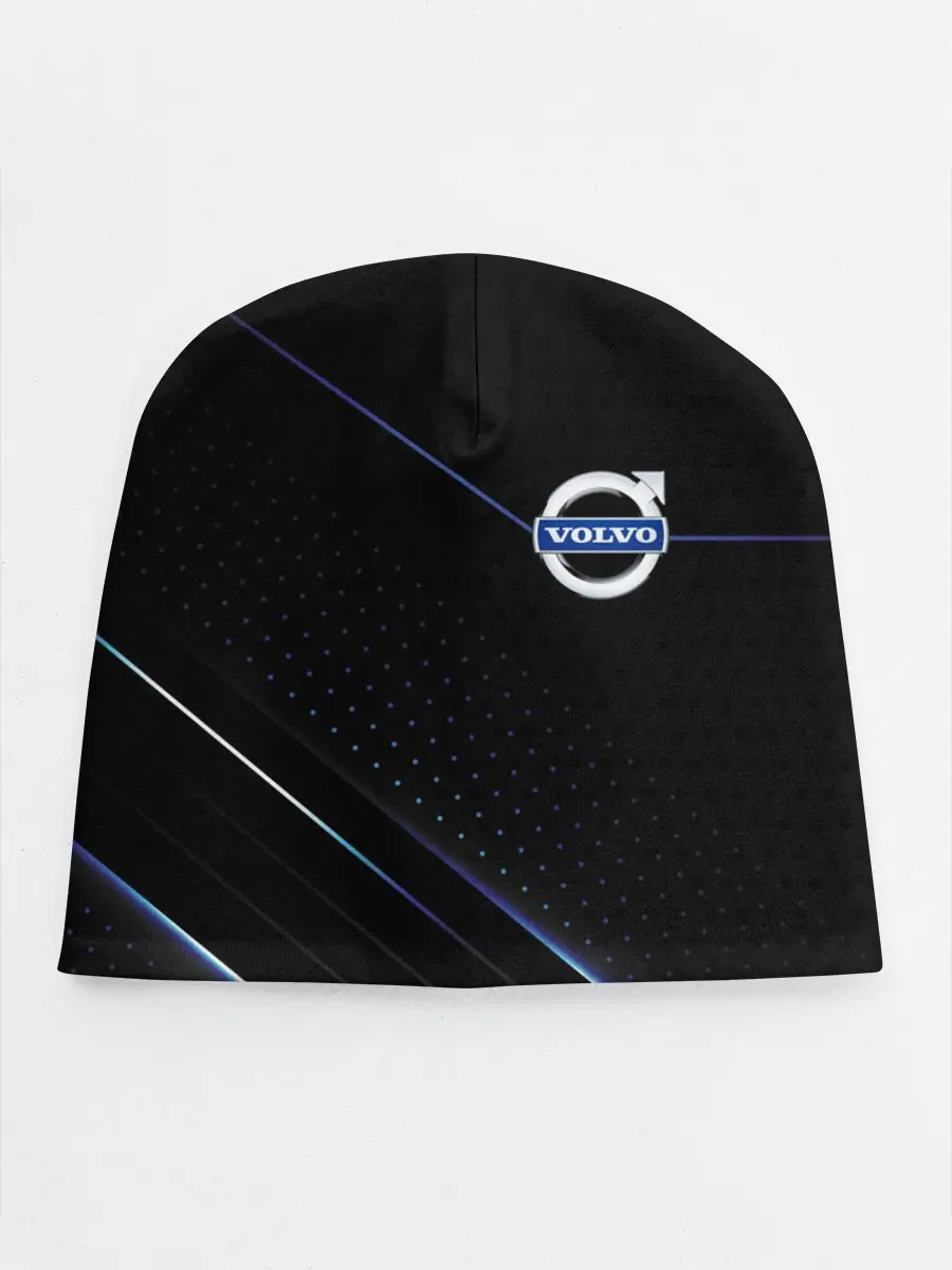 Детская шапка / Volvo, полоски