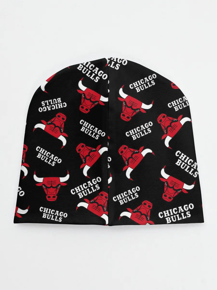 Детская шапка / CHICAGO BULLS БЫКИ УЗОР