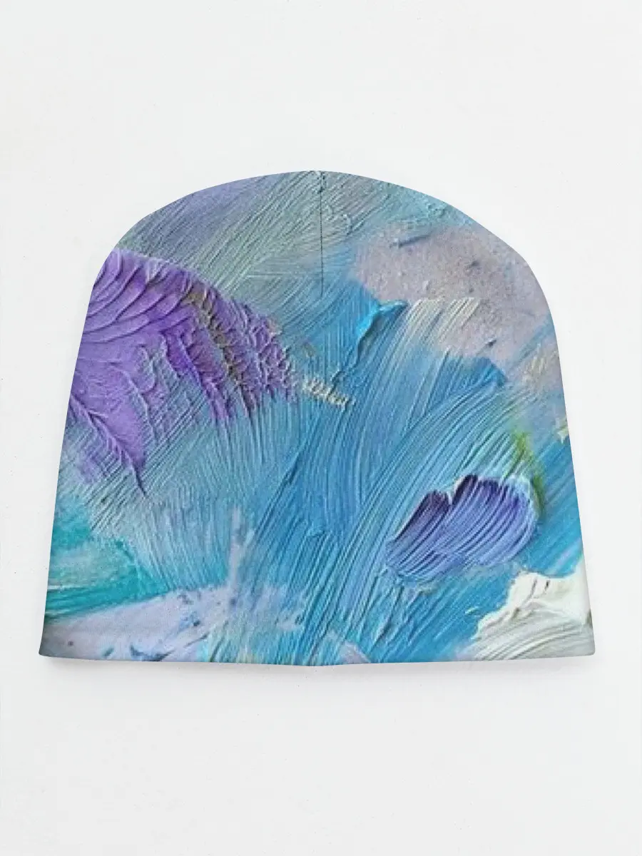 Детская шапка / Оставленная краска