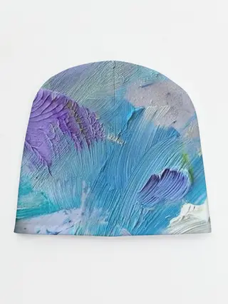 Детская шапка / Оставленная краска