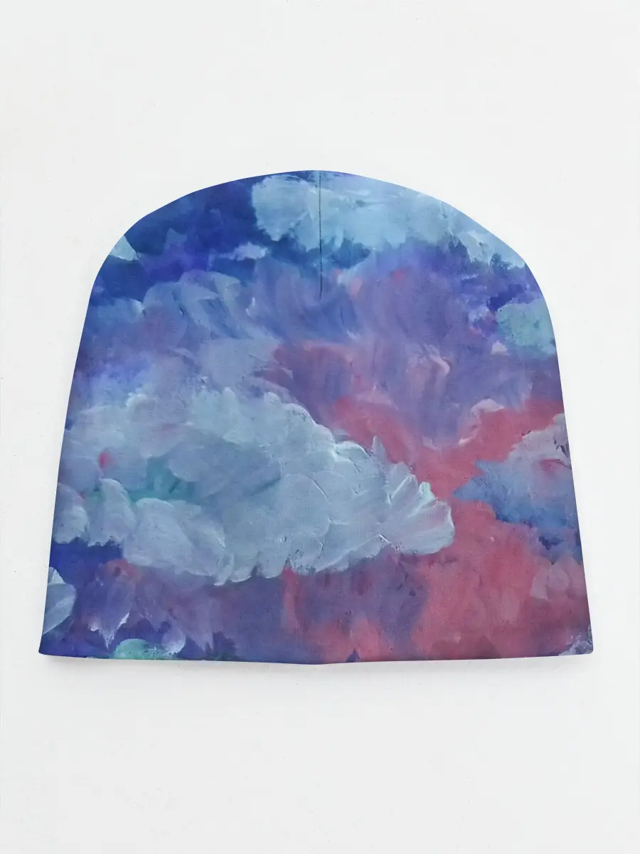 Детская шапка / Гуашевые облака