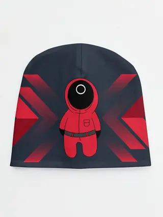 Детская шапка / Игра в Кальмара мульт ART