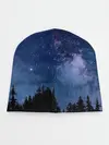 Детская шапка / НОЧНОЙ ЛЕС И ЗВЕЗДЫ