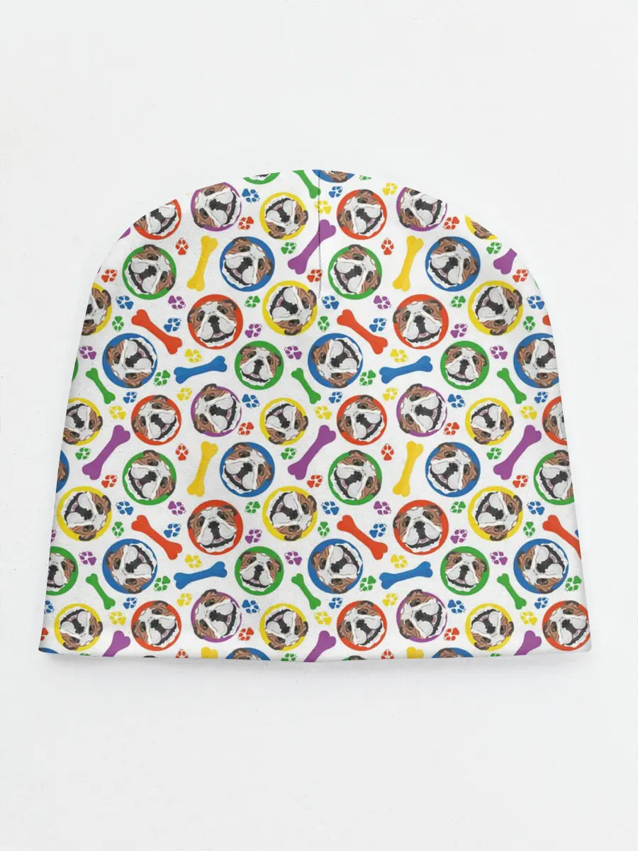 Детская шапка / Английский Бульдог