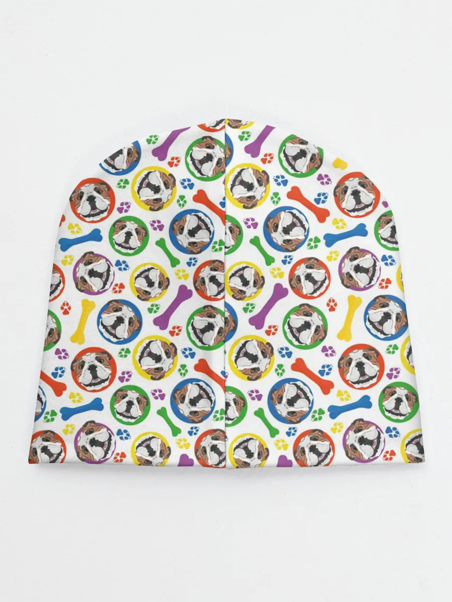 Детская шапка / Английский Бульдог