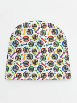 Детская шапка / Мопс