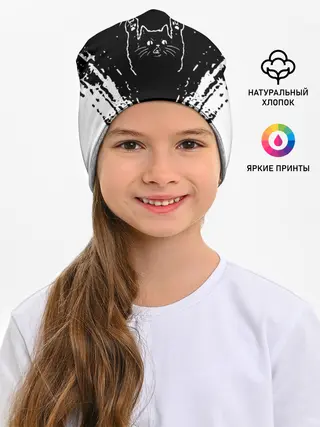 Детская шапка / Мяуталлика / Meowtallica.