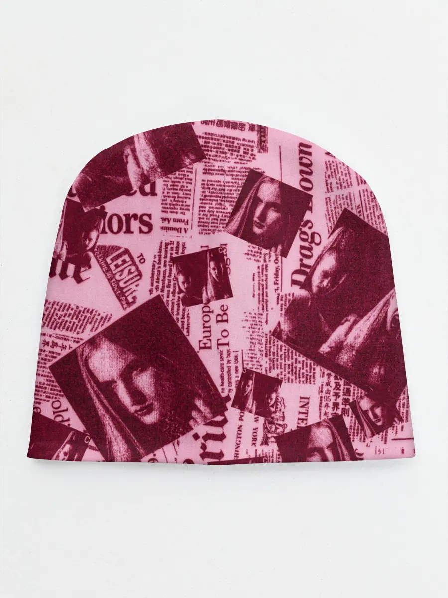 Детская шапка / newspaper fashion