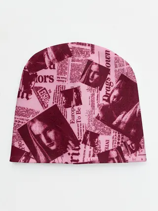 Детская шапка / newspaper fashion