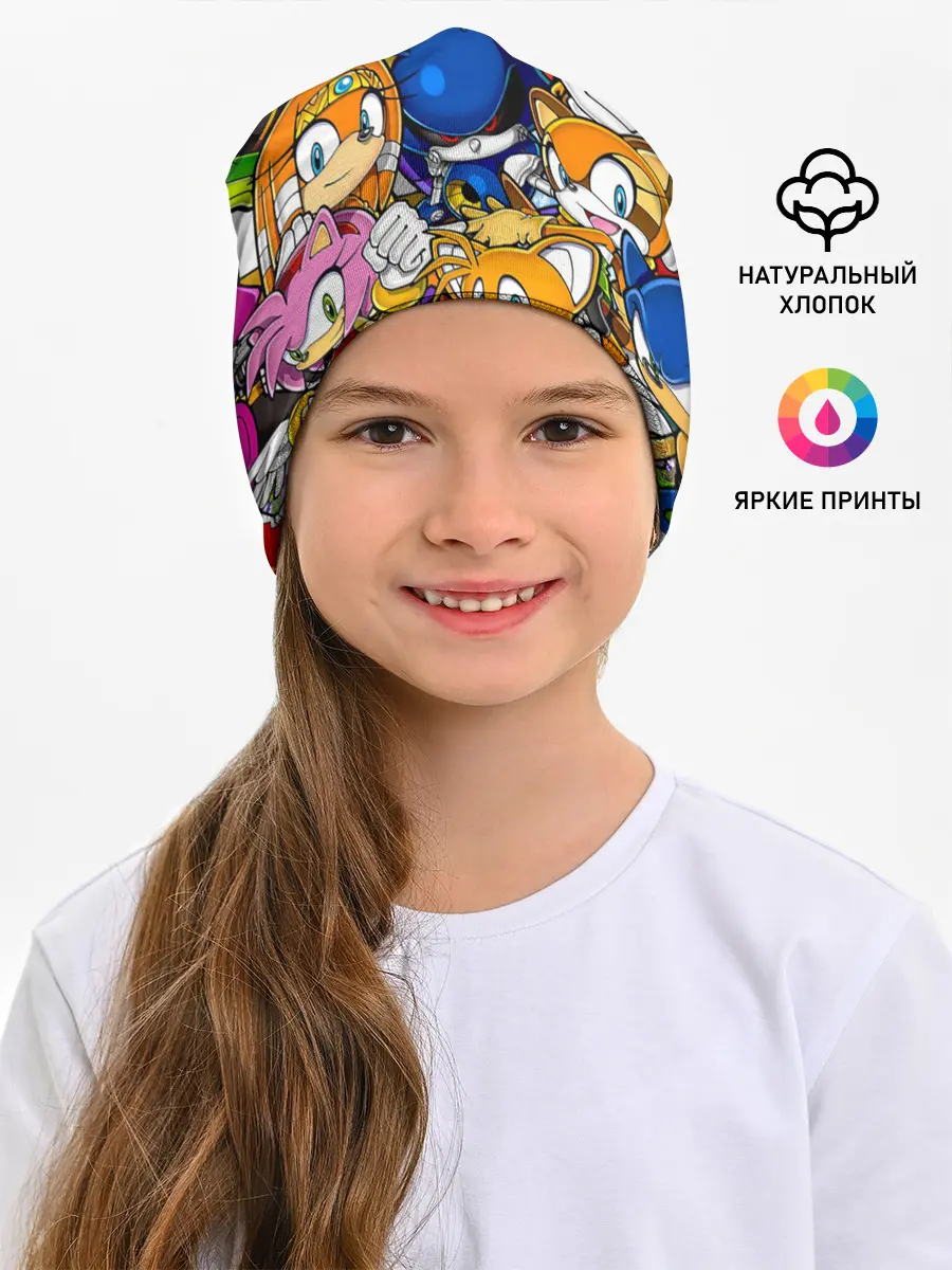Детская шапка / КИБЕР СОНИК | CYBER SONIC ROBOT