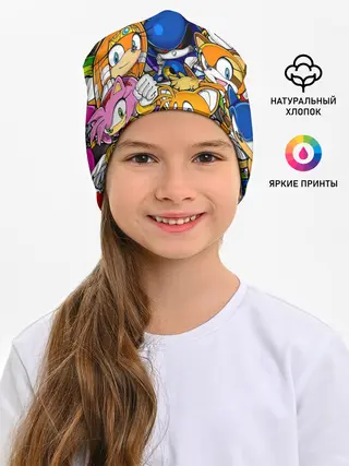 Детская шапка / КИБЕР СОНИК | CYBER SONIC ROBOT