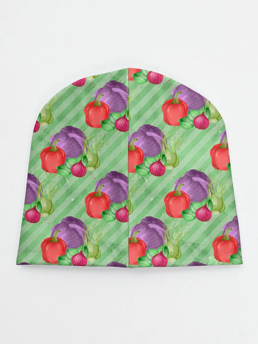 Детская шапка / Vegan | Огород