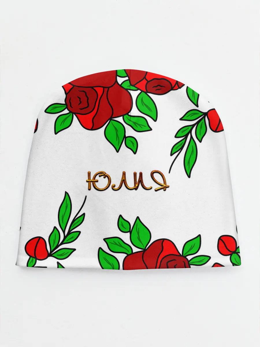 Детская шапка / Юлия в розах