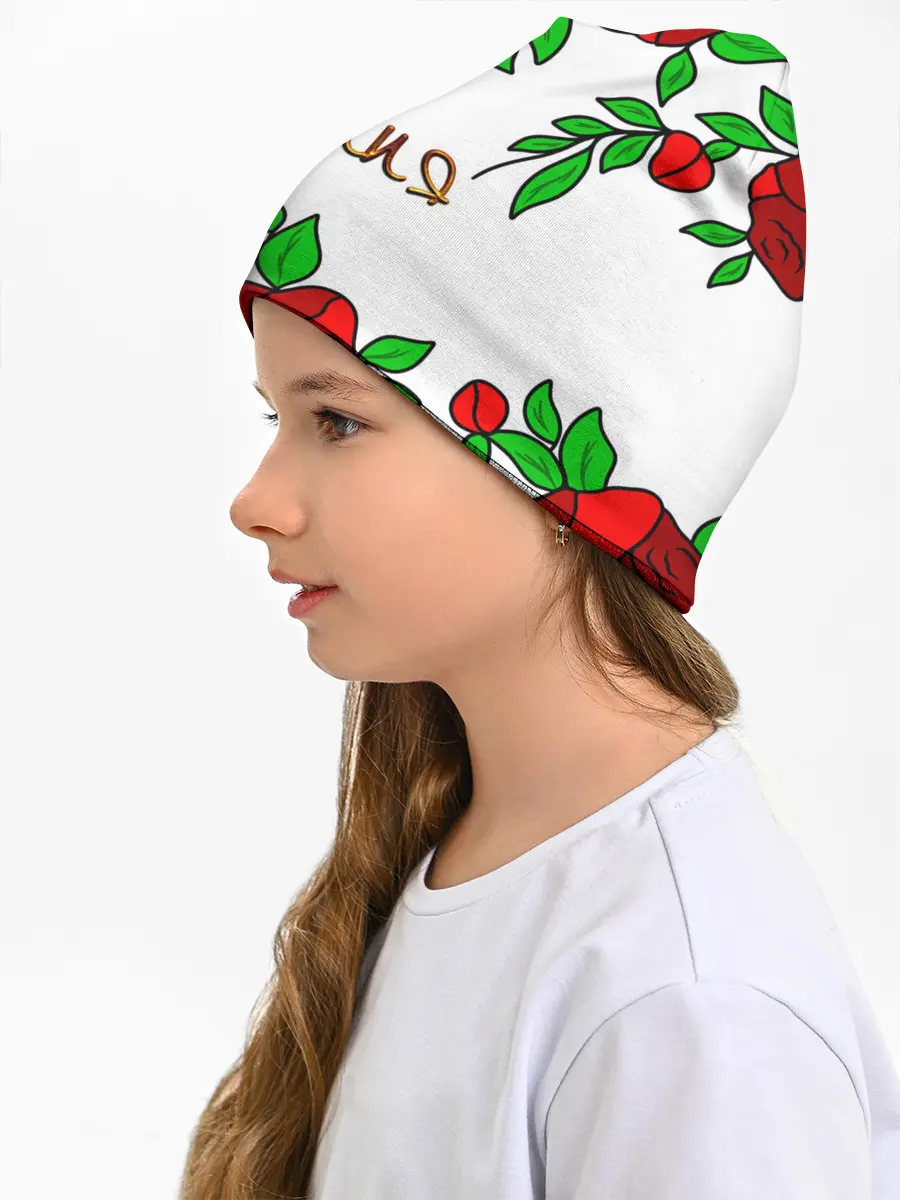 Детская шапка / Юлия в розах