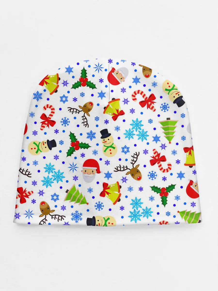 Детская шапка / Новогодний - Рождественский узор