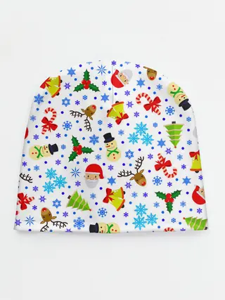 Детская шапка / Новогодний - Рождественский узор