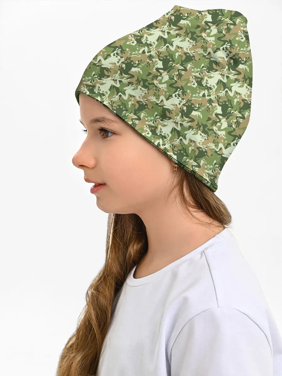 Детская шапка / Лягушки