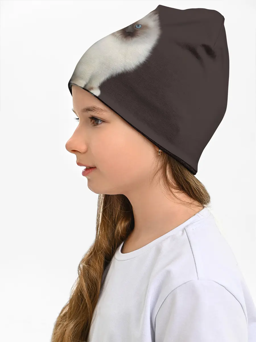 Детская шапка / Котенок Ми