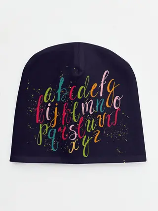 Детская шапка / Чей-то алфавит